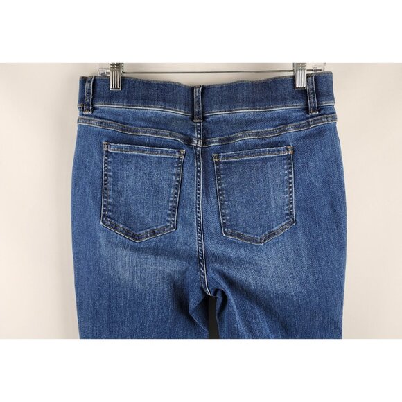 Spanx Jeans Womens XL Blue Bootcut Flare Denim (34x29) 20456R - Picture 8 of 10